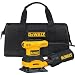 DEWALT D26441K 2.4-AMP Orbital 1/4-Sheet Sander with Cloth Dust Bag