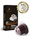 Gourmesso Soffio Cioccolato (Chocolate) - 10 Espresso Capsules Comptaible with Nespresso Machines 100% Fairtrade Coffee