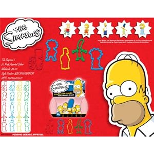 *THE SIMPSONS FAMILY* Logo Bandz 20ct