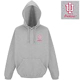 Indiana Hoosiers NCAA Goalie Pullover Hooded Sweatshirt (Heather)