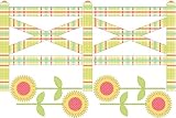 Review Brewster Wallcovering Co WPZ93892 / Brewster Farm Fence from ZooWallogy by Wall Pops