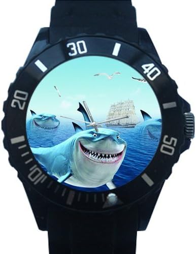 Underwater World Shark Printing High Quality Of Plastic Quartz Wrist Watch
