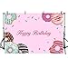 MEHOFOTO Donut Themed Happy Birthday Party Decoration Photo Studio Background Pink Girl Banner Photography Backdrops Props 7x5ft