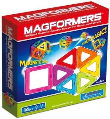 Magformers 14-Piece Construction Set by Manufactured for Boeing