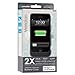 iPhone 5S Battery Case, Lenmar Meridian 2300 mAh MFI Approved [Slim] [Extended Battery Charger] [100% Additional Battery Life], Black