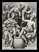 Agostino Carracci (Allegory of the Psalms of Prophet David) Framed Art Poster Print - 11 X 17