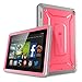 Fire HD 7 Case, Unicorn Beetle PRO Series Full-Body Rugged Hybrid Protective Case Cover with Built-in Screen Protector for Amazon Fire HD 7 (4th Generation), Pink/Gray