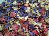 Delphinium petals throwing quality - 1 litre all colour mix