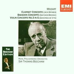 Mozart - Clarinet Concerto / Bassoon Concerto / Violin Concerto 3