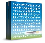バードシルエット(217種類以上の鳥のシルエット)bird silhouette かもめ