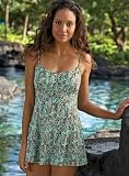 Batik-Print Swimdress