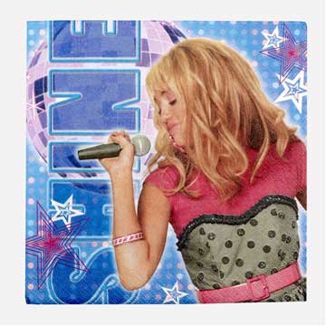Hannah Montana Rock the Stage Napkins (16) Party Supplies