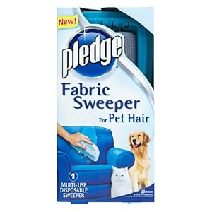 Pledge Fabric Sweeper for Pet Hair 1 sweeper