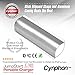 Cynphon JS-2400-SL USB Power Bank Charger for Smaprtphones - Silver