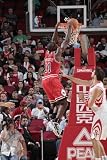 Chicago Bulls v Houston Rockets: Ronnie Brewer and Brad Miller Photographic Poster Print by Bill Baptist, 8x12