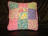 Floral Patchwork 16 Decorative Pillow