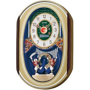 Seiko Melodies In Motion Football Theme Clock by