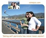 Xshot 2.0 Stainless Shield Shaft for Easy Self Portraits with Cameras to 1.25 lbs/0.57kg