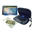 Skque Garmin 200w Series Black Eva Hard Case Shell + Screen Protector Bundle Kit Set