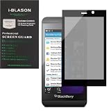 i-Blason HD Matte Bubble Free Screen Protector for Blackberry z10 Blackberry 10 Smart Phone 16G 32G 64G 4G LTE Wifi Reusable Anti Glare (Black)