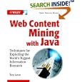 Web Content Mining with Java by  Tony Loton