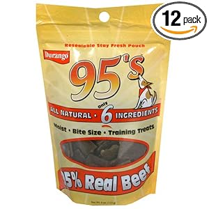 Click to buy Dog Training Treat: Durango 95's Beef Training Treats from Amazon!