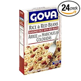 Goya Rice & Red Beans, 8-Ounce Boxes (Pack of 24)