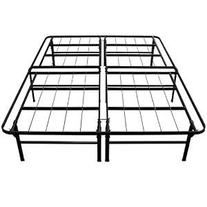 Sleep Master Deluxe Platform Metal Bed Frame, Full