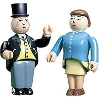 Sir Topham and Lady Hatt Figurines - Thomas Tank Engine Wooden Railway