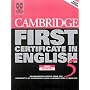 Cambridge First Certificate in English 5 Self-Study Pack: Examination Papers from the University of Cambridge Local Examinations Syndicate: Student Book with Answers (FCE Practice Tests)