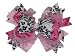 Pink Ruffle Cheetah Big Boutique Girls Large Hair Bow Clip
