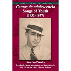 Cantos de Adolescencia: Songs of Youth (1932-1937) (Recovering the U.S. Hispanic Literary Heritage)