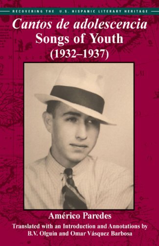 Cover image : Cantos de adolescencia/ Songs of Youth: 1932-1937 (Recovering the Us Hispanic Literary Heritage)