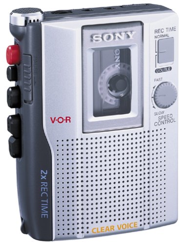 Sony TCM-200DV Cassette Recorder with Dual Power Source