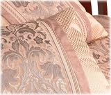 Veratex Corinthian 330-Thread-Count Sateen King Pillowcases, 2-Pack