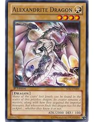 Toy: Yu-Gi-Oh! - Alexandrite Dragon (SDLI-EN001) - Structure Deck: Realm of Light - 1st Edition - Common - Konami