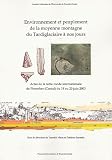 Environnement et peuplement de la moyenne montagne du Tardiglaciaire � nos jours