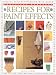 Book Recipes for Paint Effects (Practical Handbooks (Lorenz))