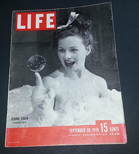 Life Magazine issue dated  September 30, 1946: Truman Fires Wallace; Joe Louis is Surprised Champion; Dodgers Fans are on Tenderhooks ; Please see TABLE OF CONTENTS photo for additional information on articles in this issue