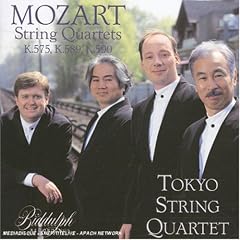 Mozart: String Quartets K. 575, K. 589, K. 590