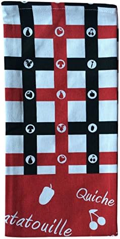 Bistro La Maison Les Fruits et Legumes Kitchen Towel, Set of 2