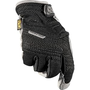 Mechanix Wear H25-05-010 Large Padded Palm Glove, Black by 