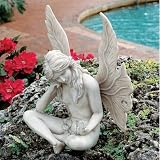 The Secret Garden Fairies: Gazing Fairy Statue