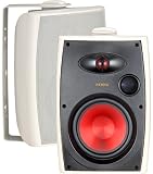 NXG Technology NX-PRO500W 5.25 100-Watt 2-Way Outdoor Weather Resistant Speakers (pair) - White