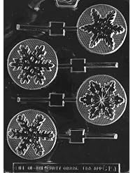 Buy ASSORTED SNOWFLAKES LOLLY Christmas Candy Mold Chocolate