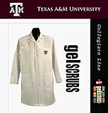 Texas A & M Aggies Long Lab Coat from GelScrubs