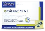 Virbac Anxitane M-L Dogs 100 mg x 30 ct