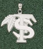 Florida State Seminoles FS with Feather Giant Lapel Pin - 10KT Gold Jewelry