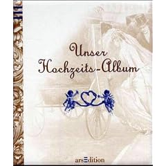 Unser Hochzeits-Album, wattiert, m. Satinband z. Verschlie�en