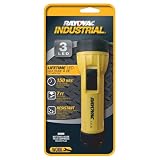Rayovac Industrial 2Dsize, 3 LED Flashlight With Batteries (Pack of 2)